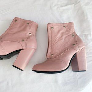Pink booties!
